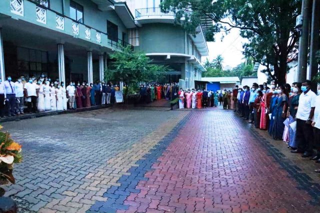 2022 නව වර්ෂයේ පොළොන්නරුව දිස්ත්‍රික් ලේකම් කාර්යාලයේ රාජකාරි කටයුතු ආරම්භ කිරීම